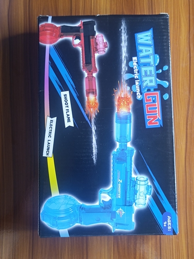 Water Fun Electric Launch Gun – Light & Water Blast Toy for Kids_img_2