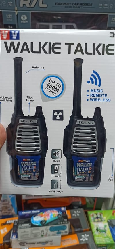 Walkie Talkie Toy – Long Range Wireless Communication Set – Kids Police Set_img_2