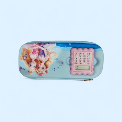 Kids Smart Pencil Box with Calculator – Cartoon Design School Pencil Case_img_3
