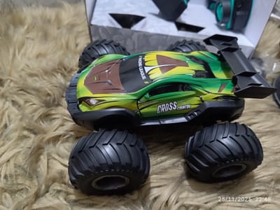 30 Kilo per Hour -High-Speed Monster Stunt Truck – 360° Spin, Big Tyre, Rechargeable RC Car_img_6